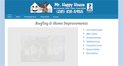 Desktop Screenshot of mrhappyhouse.com